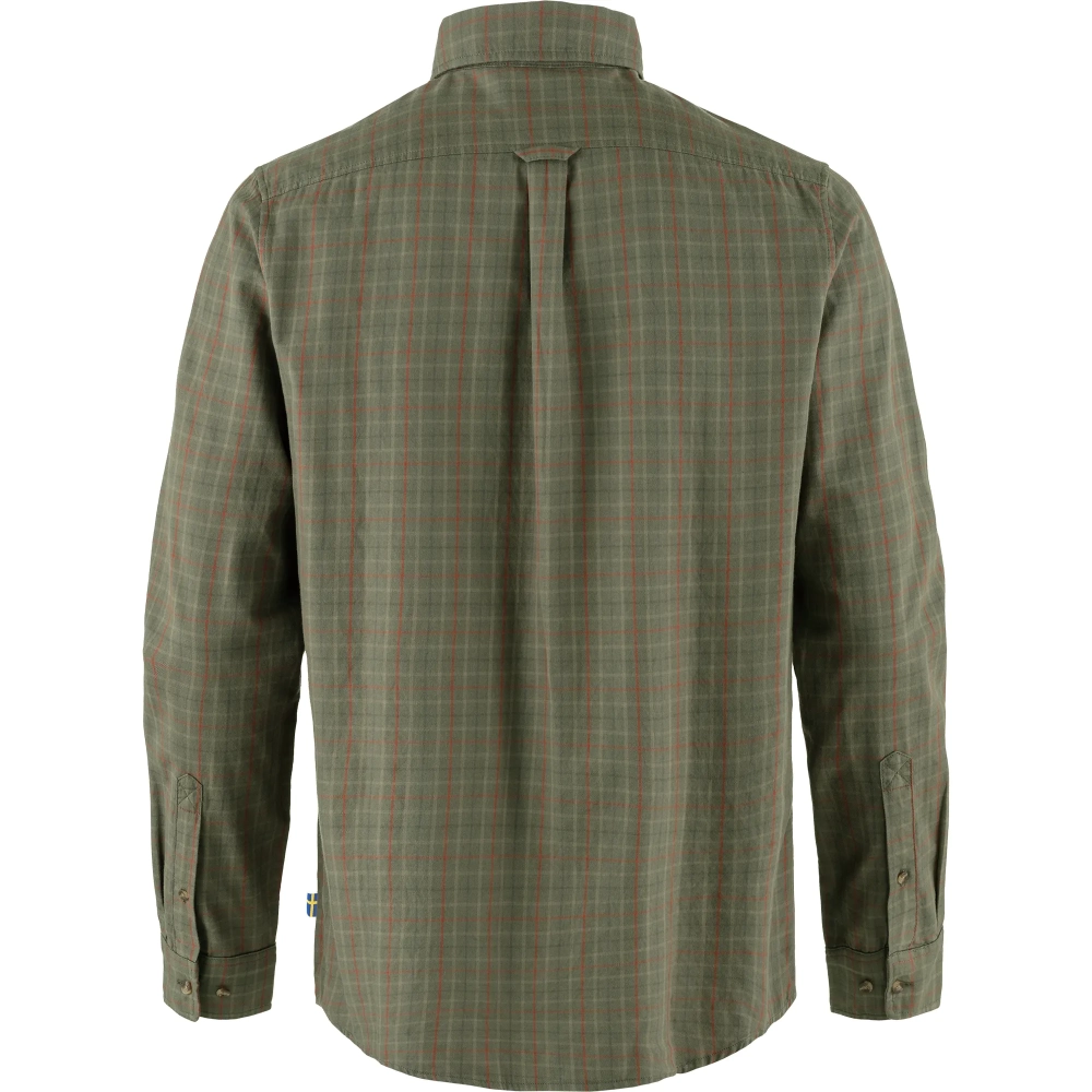 Sormland Lite Flannel Shirt, kolor: 625-622 - Laurel Green-Light Olive