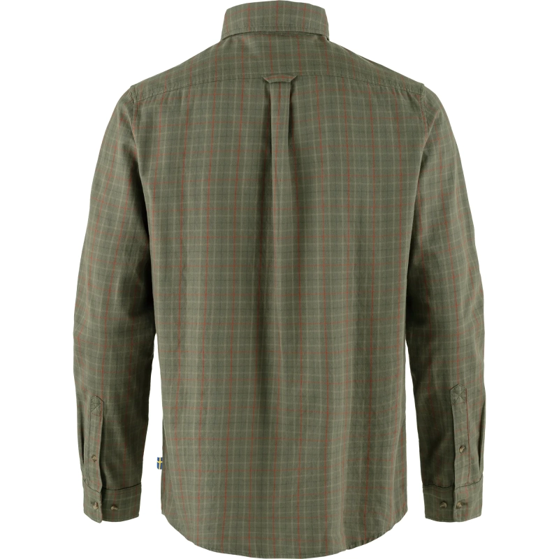 Sormland Lite Flannel Shirt, kolor: 625-622 - Laurel Green-Light Olive
