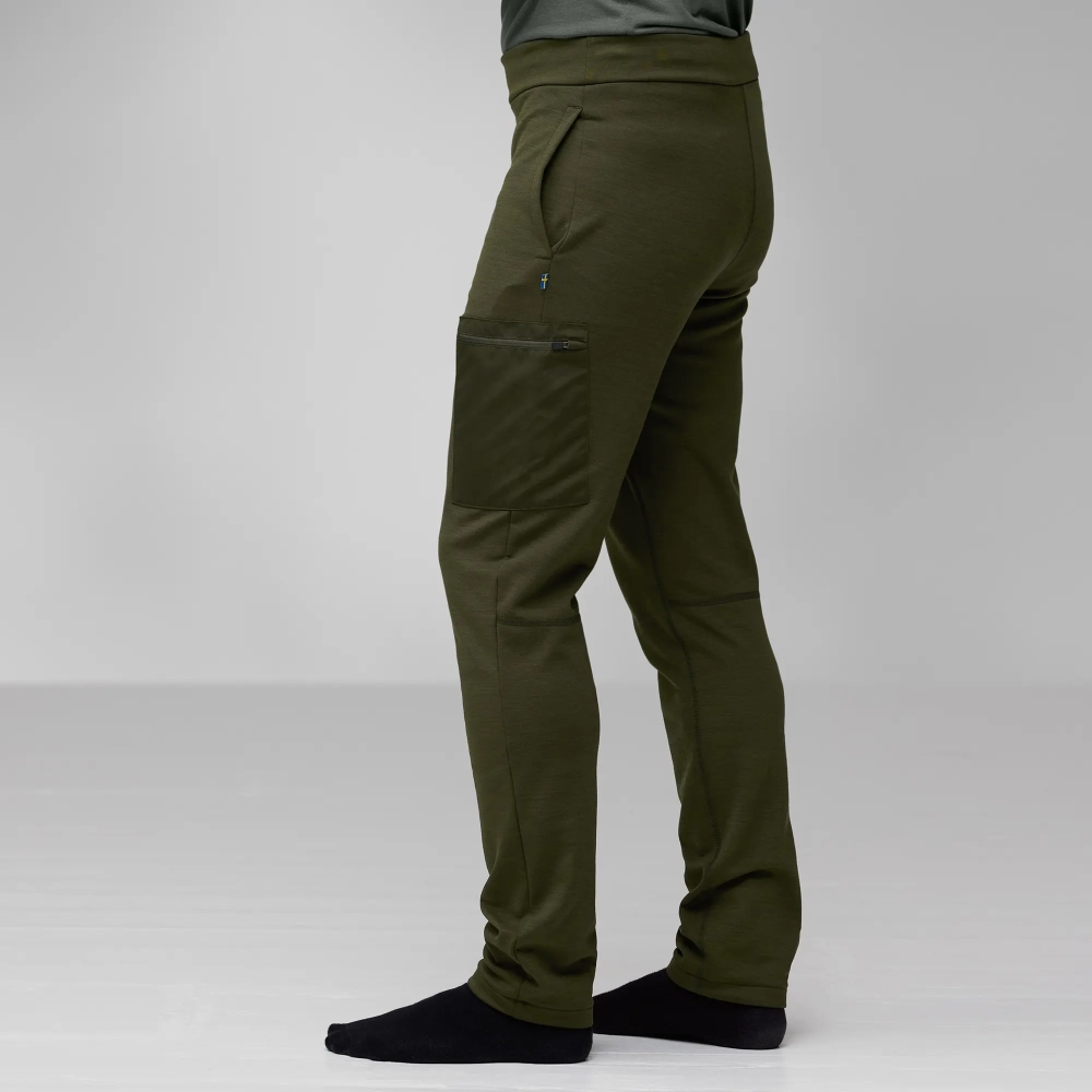 Keb Fleece Trousers, kolor:  662 - Deep Forest