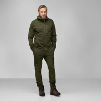 Keb Fleece Trousers, kolor:  662 - Deep Forest