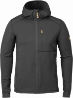 Keb Fleece Hoodie, kolor: 030-550 - Dark Grey-Black