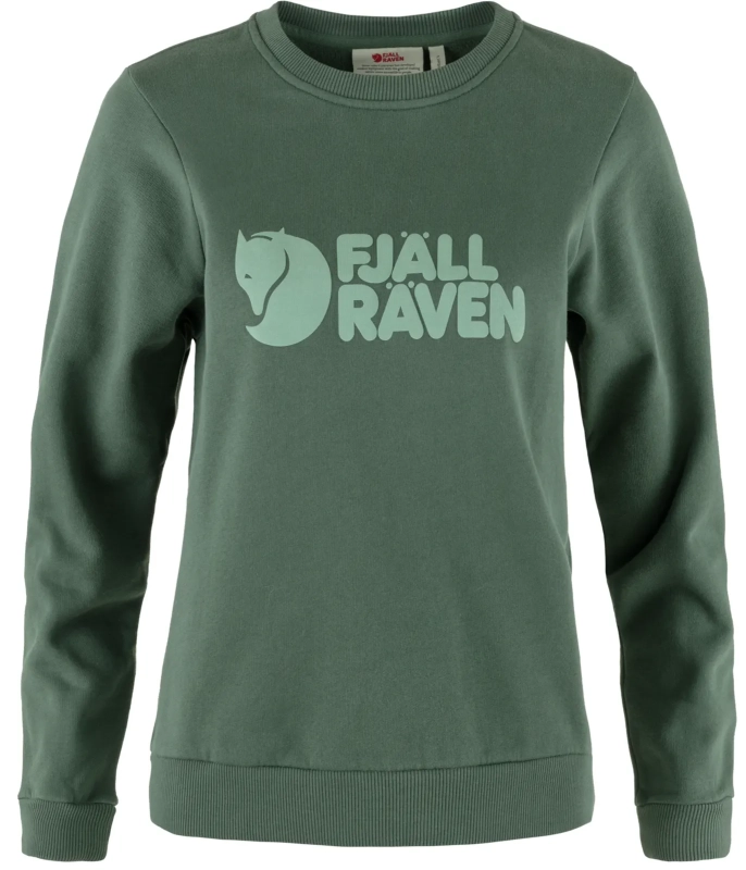 Fjallraven Logo Sweater W, kolor: 679-674 Deep Patina-Misty Green