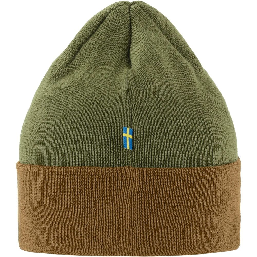 Vardag Classic Beanie, kolor: 232-625 - Buckwheat Brown-Laurel Green, 3