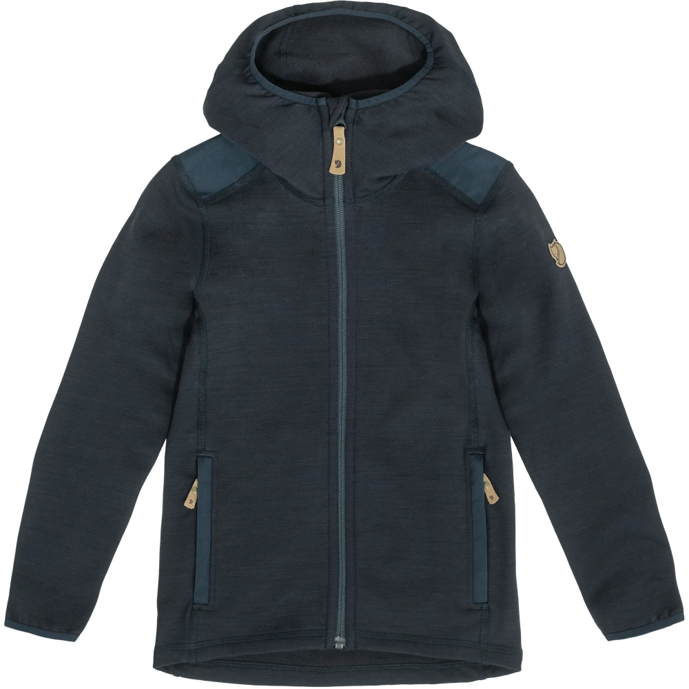 Kids Keb Fleece Hoodie: 555 - Dark Navy