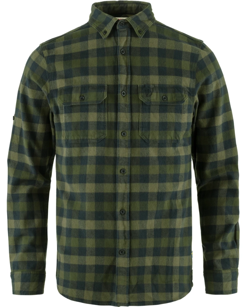 Fjallraven Skog Shirt, kolor: 662-625 - Deep Forest-Laurel Green