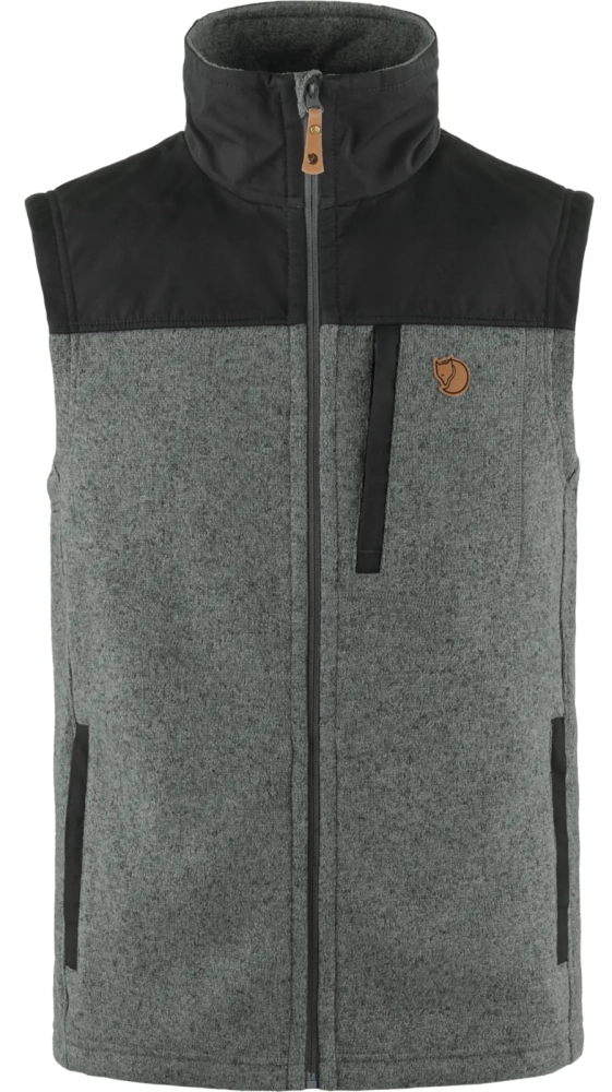 Fjallraven Buck Fleece Vest, kolor: 020-999 - Grey-Melange