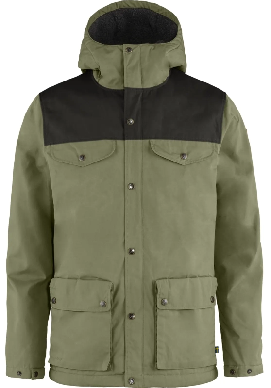Greenland Winter Jacket, kolor: 620-030 - Green-Dark Grey