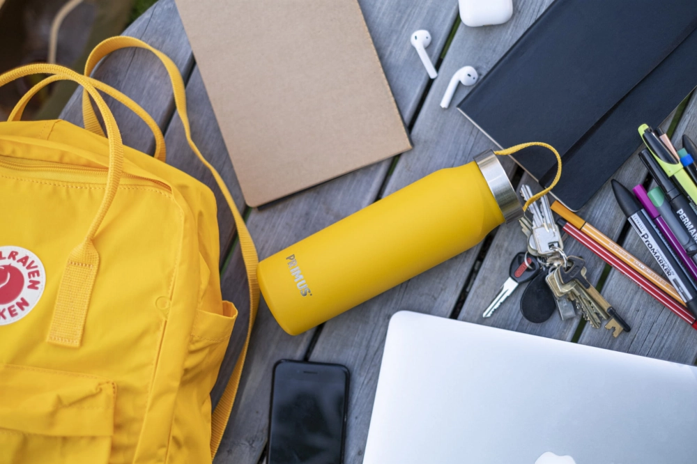 Klunken Vacuum Bottle 500 ml, kolor: warm yellow