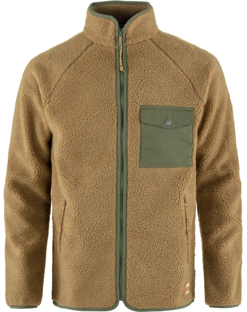 Vardag Pile Fleece, kolor: 232-625 - Buckwheat Brown-Laurel Green