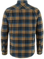 Singi Heavy Flannel Shirt, kolor: 555-232 - Dark Navy-Buckwheat Brown