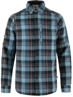 Fjallglim Shirt, kolor: 534-543 - Indigo Blue-Dawn Blue