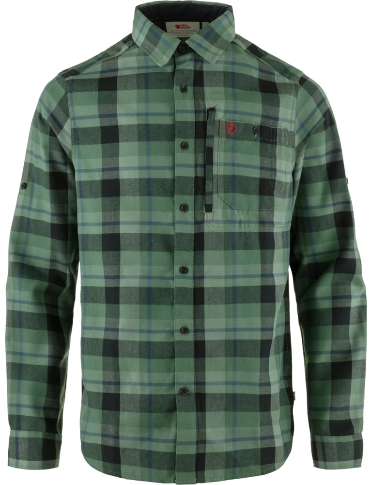 Fjallglim Shirt, kolor: 679-555 - Deep Patina-Dark Navy