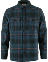 Ovik Lite Padded Shirt, kolor: 555-534 - Dark Navy-Indigo Blue