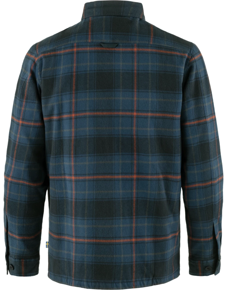 Ovik Lite Padded Shirt, kolor: 555-534 - Dark Navy-Indigo Blue