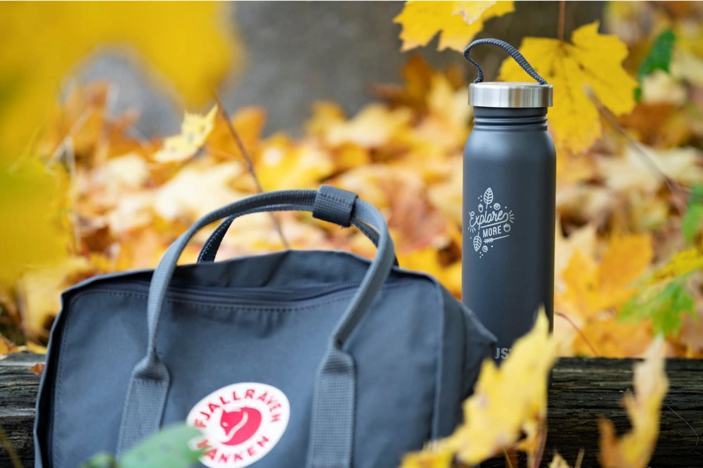 Klunken Bottle Fall 0.7 l, kolor: graphite