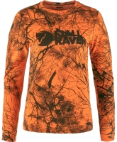 Varmland Wool LS W, kolor: 261 - Orange Multi Camo