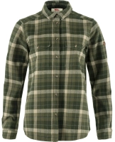 Varmland Heavy Flannel Shirt W, kolor: 620-662 - Green-Deep Forest