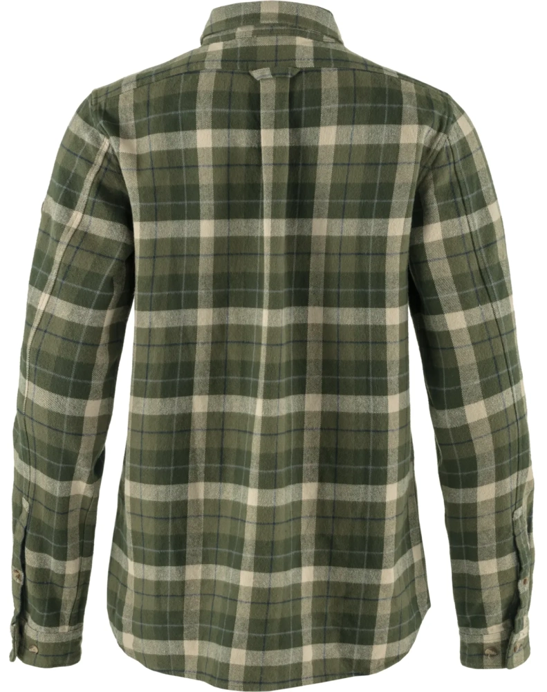 Varmland Heavy Flannel Shirt W, kolor: 620-662 - Green-Deep Forest
