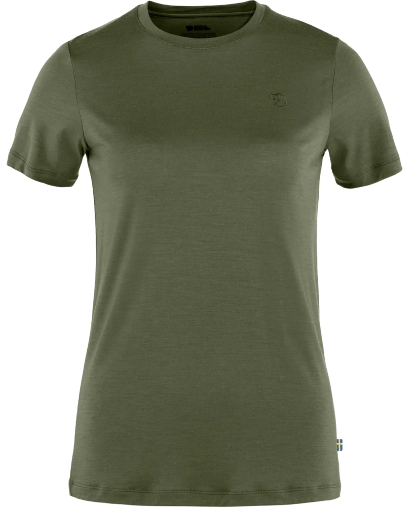 Abisko Wool SS W, kolor: 625 - Laurel Green