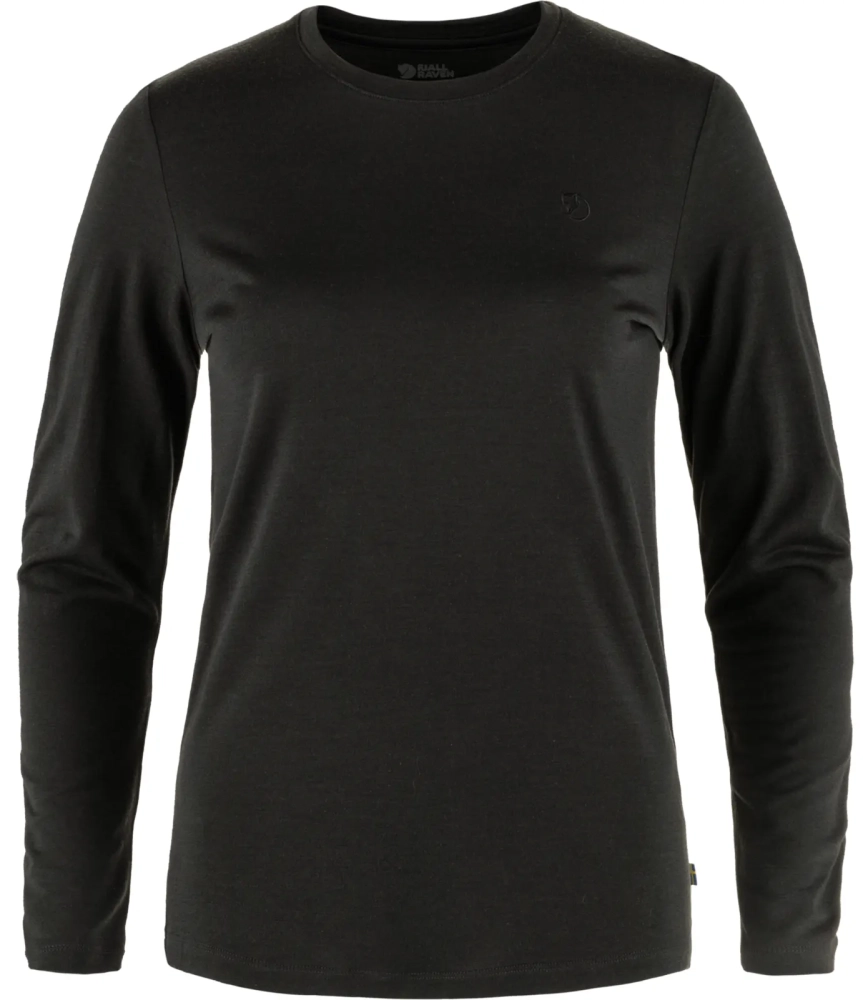 Abisko Wool LS W, kolor: 550 - Black