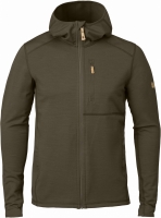 Keb Fleece Hoodie, kolor: 633 - Dark Olive
