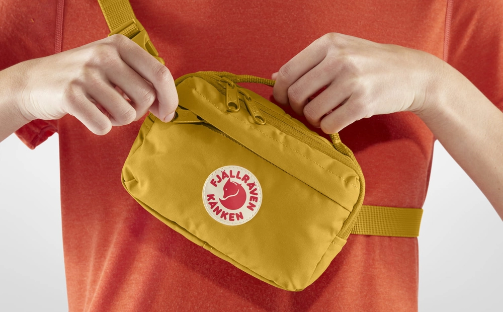 Kanken Hip Pack, kolor: 160 - Ochre - zdjęcie poglądowe