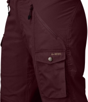 Nikka Curved Trousers, kolor: 356 - Dark Garnet
