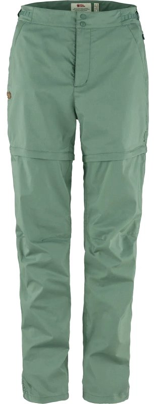 Abisko Hike Zip Off Trousers W, kolor: 614 - Patina Green