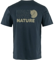 Walk With Nature T-shirt, kolor: 555 - Dark Navy, 2