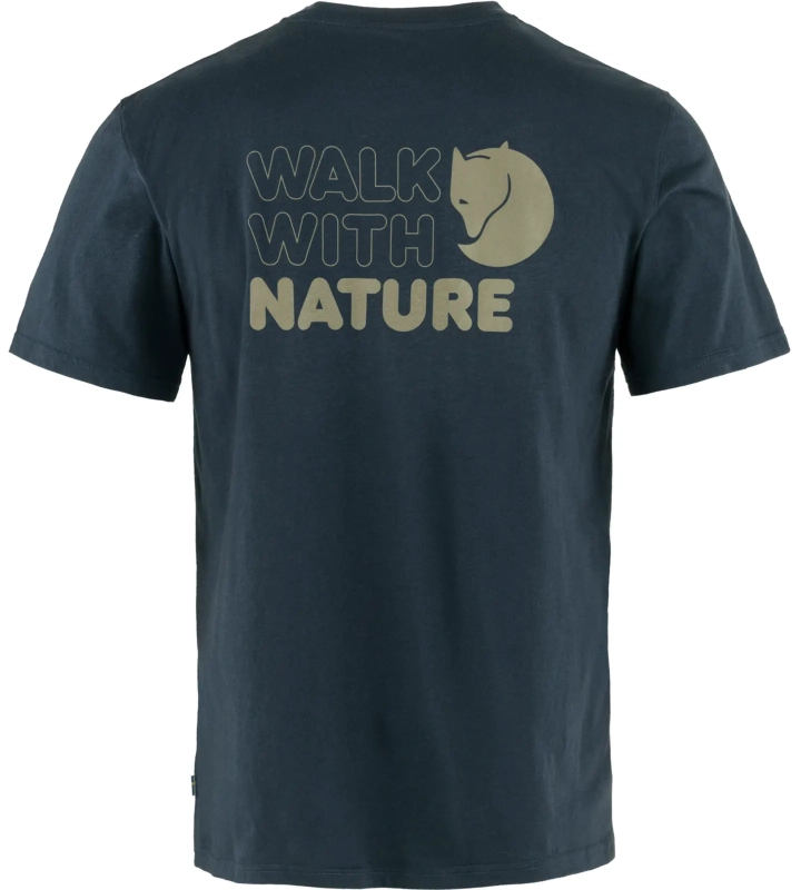 Walk With Nature T-shirt, kolor: 555 - Dark Navy, 2