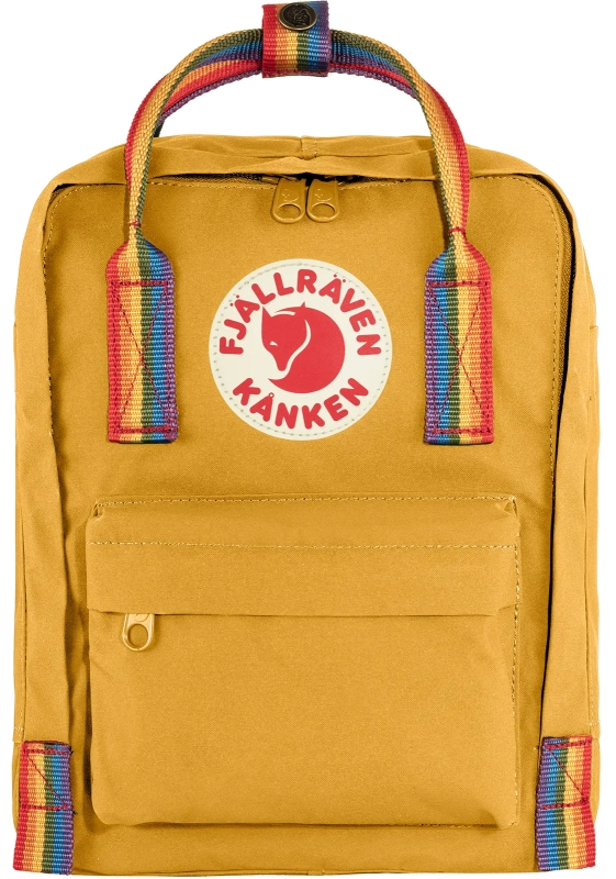 Kanken Rainbow Mini, kolor: 160-907 - Ochre-Rainbow