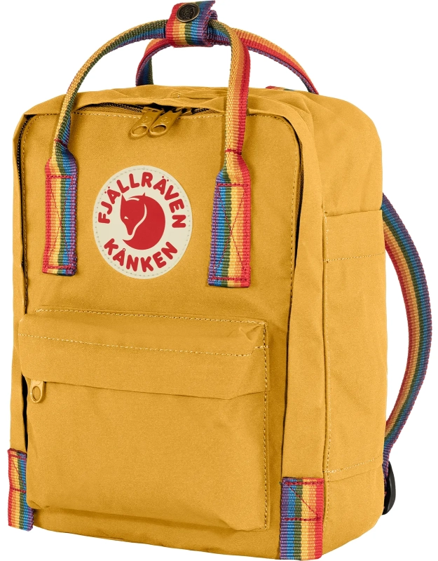 Kanken Rainbow Mini, kolor: 160-907 - Ochre-Rainbow