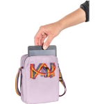 Kanken Rainbow Sling, kolor: 457-907 - Pastel Lavender-Rainbow Pattern