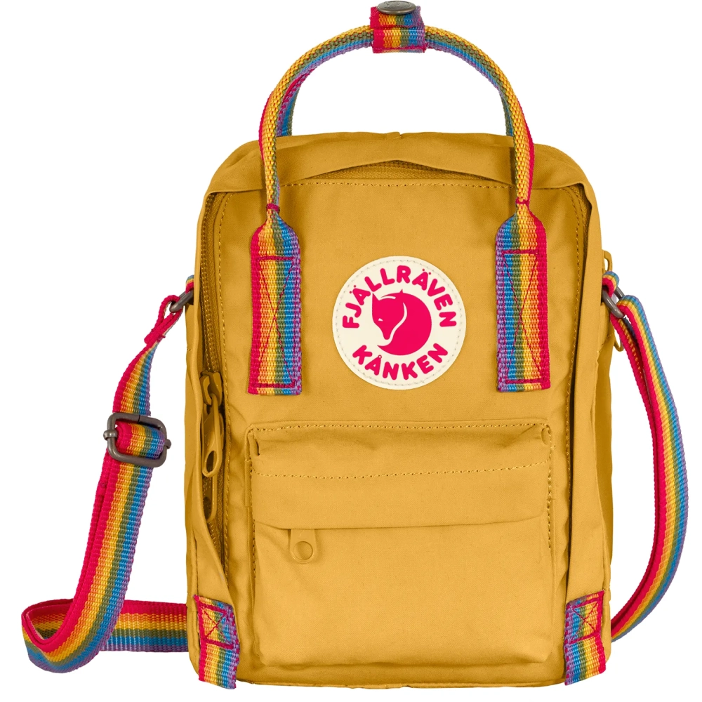 Kanken Rainbow Sling, kolor: 160-907 - Ochre-Rainbow
