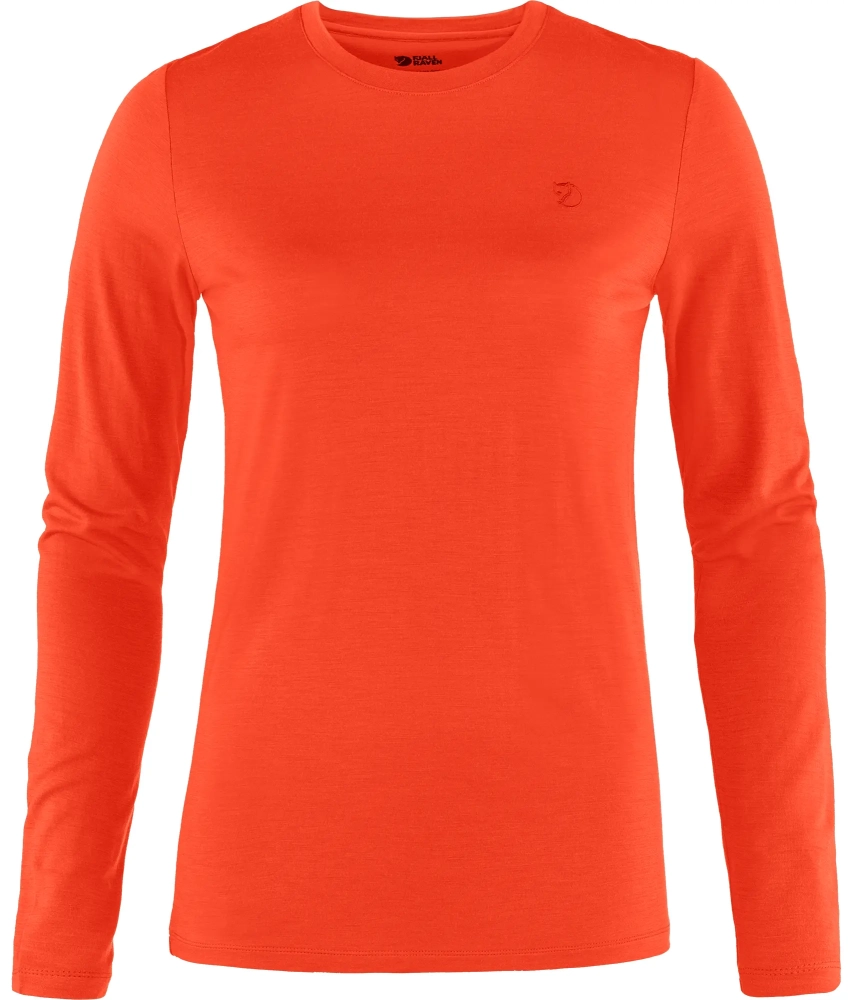 Abisko Wool LS W, kolor: 214 - Flame Orange