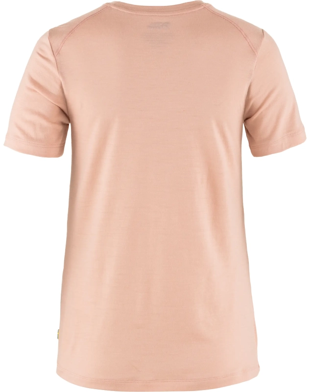 Abisko Wool Fox SS W, kolor: 302-357 - Chalk Rose-Port