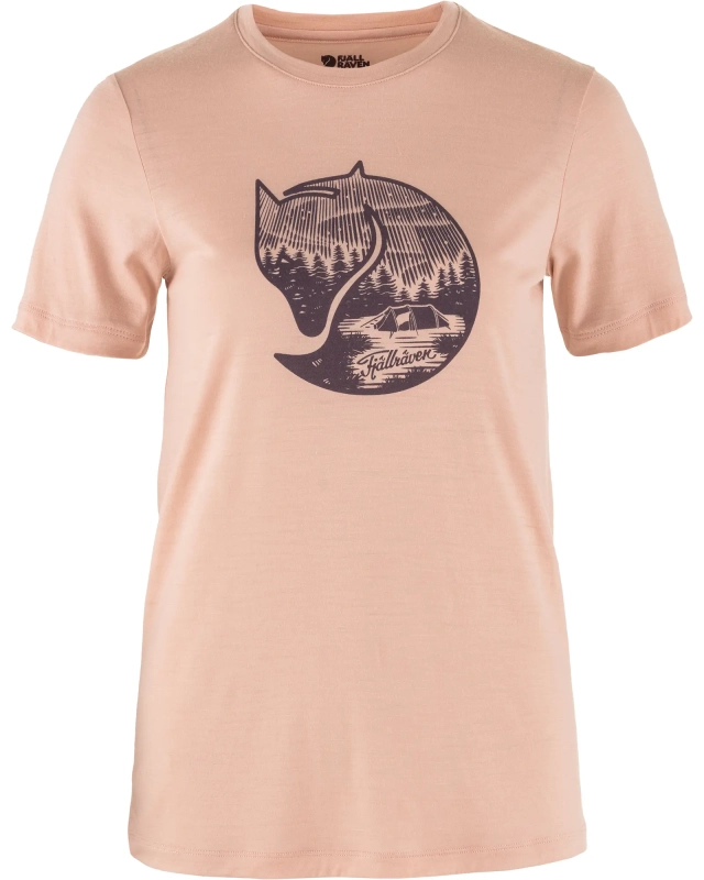 Abisko Wool Fox SS W, kolor: 302-357 - Chalk Rose-Port, 1