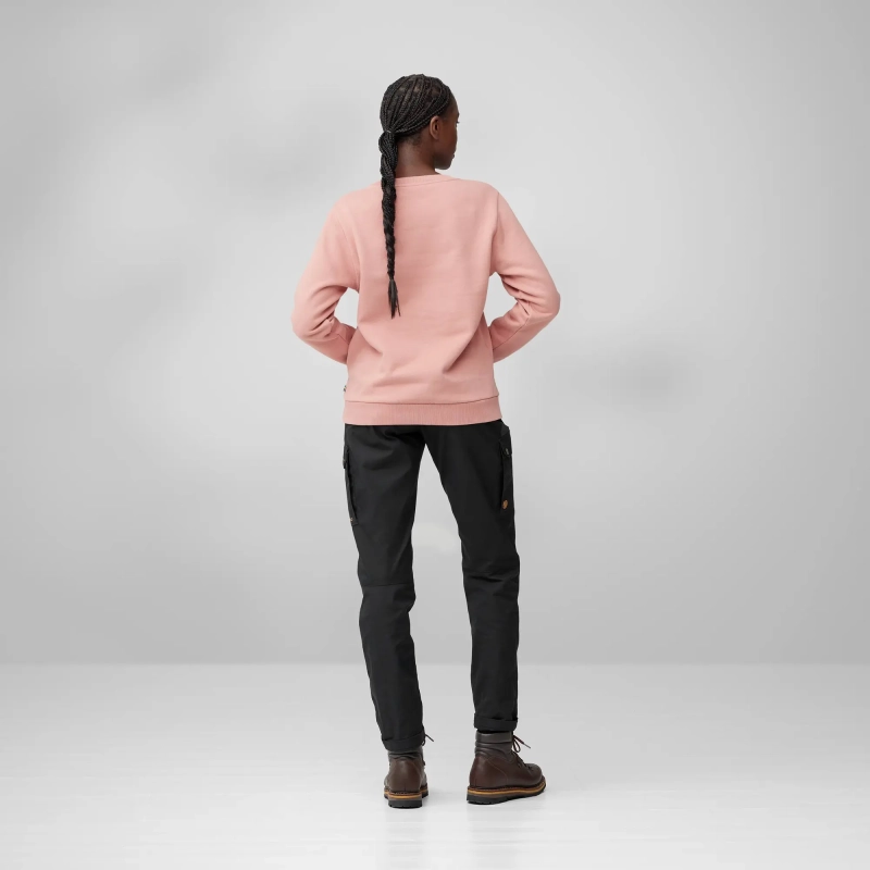 Fjallraven Logo Sweater W, kolor: 300-357 - Dusty Rose-Port