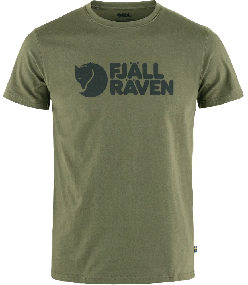 Fjallraven Logo T-Shirt, kolor: 625 - Laurel Green, 1