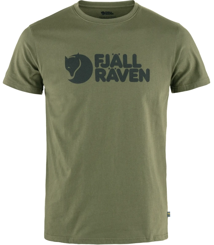 Fjallraven Logo T-Shirt, kolor: 625 - Laurel Green, 1