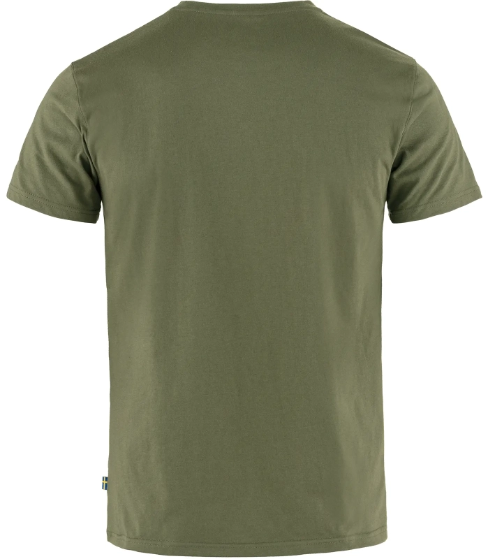 Fjallraven Logo T-Shirt, kolor: 625 - Laurel Green, 2