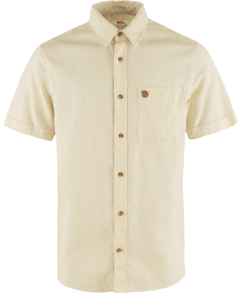 Ovik Travel Shirt SS, kolor: 113 - Chalk White, 1
