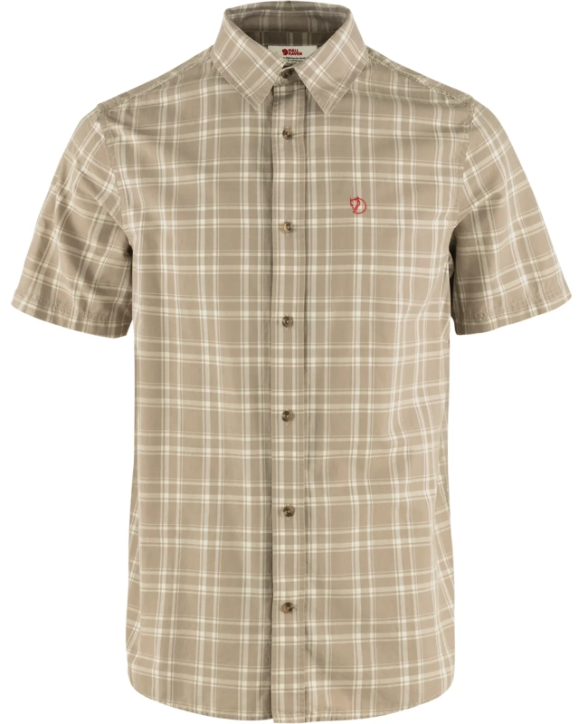 Ovik Lite Shirt SS, kolor: 118-302 - Fossil-Chalk Rose