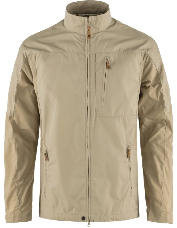 Ovik Stencollar Jacket, kolor: 118 - Fossil, 1