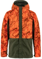 Drev Hybrid Jacket, kolor: 662-261 - Deep Forest-Orange Multi Camo