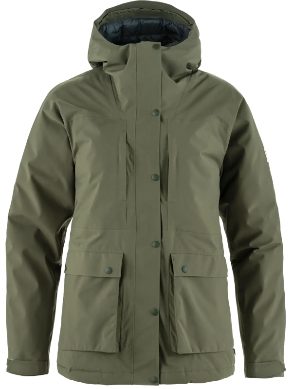 HC Hydratic Padded Jacket W, kolor: 625 - Laurel Green