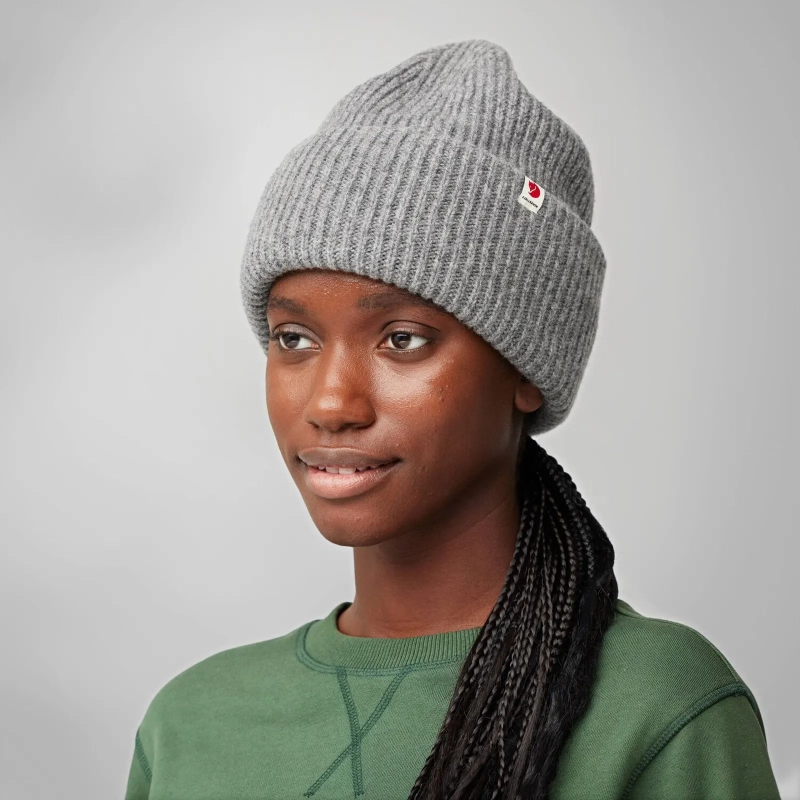 Fjallraven Heavy Beanie, kolor: 020 - Grey - 2
