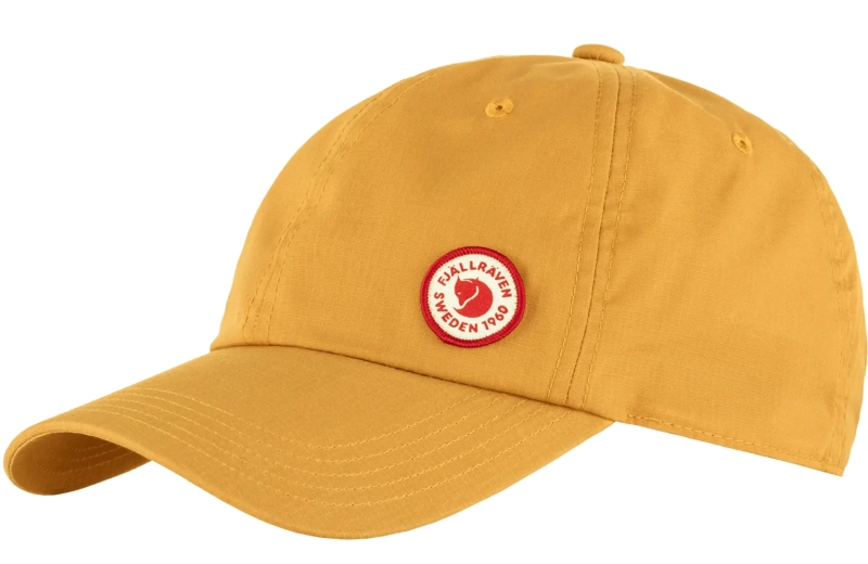 Fjallraven Logo Cap, kolor: 161 - Mustard Yellow
