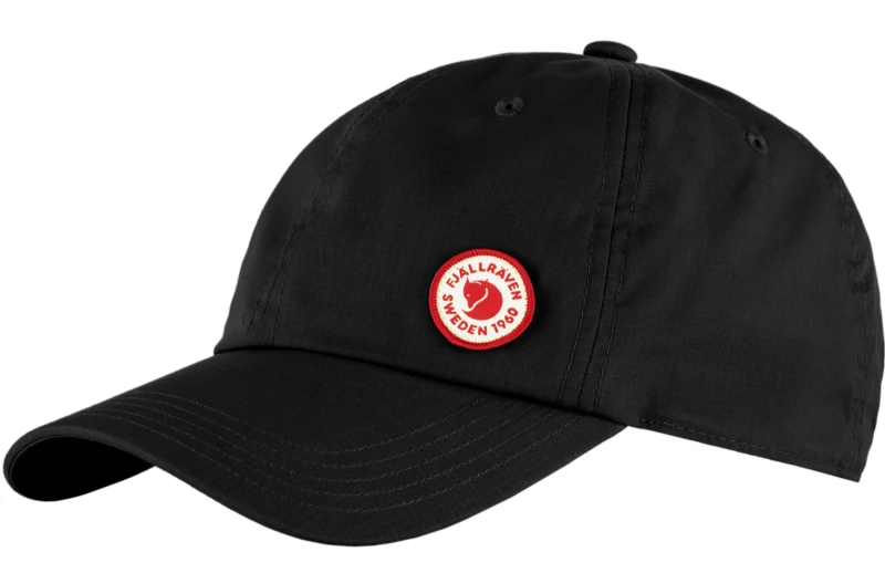 Fjallraven Logo Cap, kolor: 550 - Black
