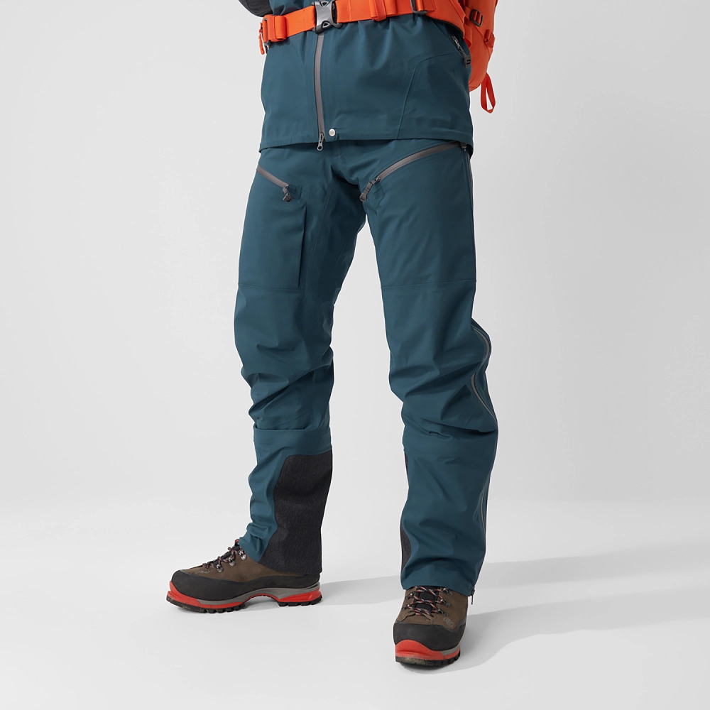 Bergtagen Eco-Shell Trousers, kolor: 570 - Mountain Blue